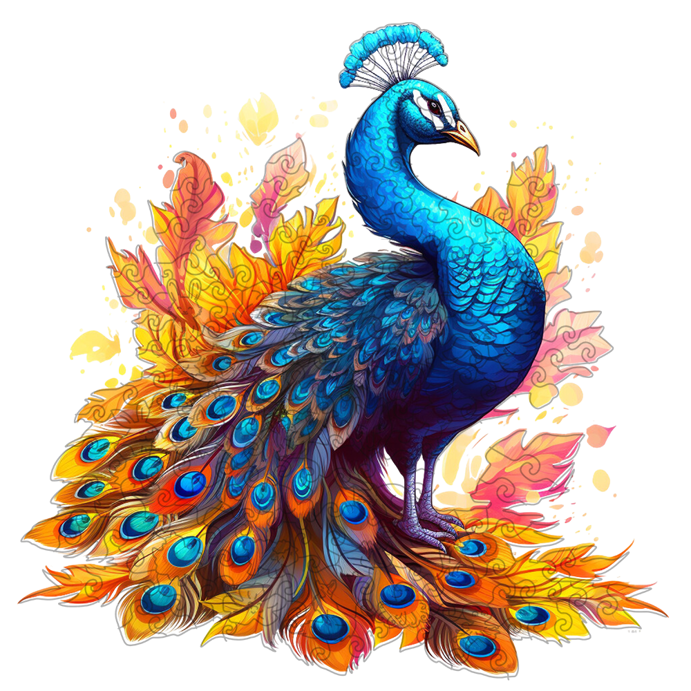 画材 Peacockesque 画材 Peacockesque Botanical Peacock – Picture