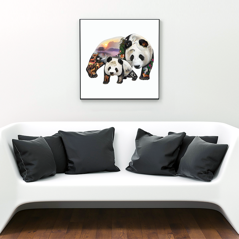 🔥SISTA DAG 80% RABATT-Panda Home-pussel