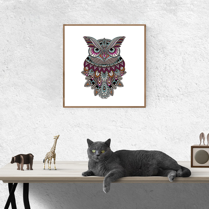 🔥LAST DAY 80% OFF-Colorful Owl Puzzle