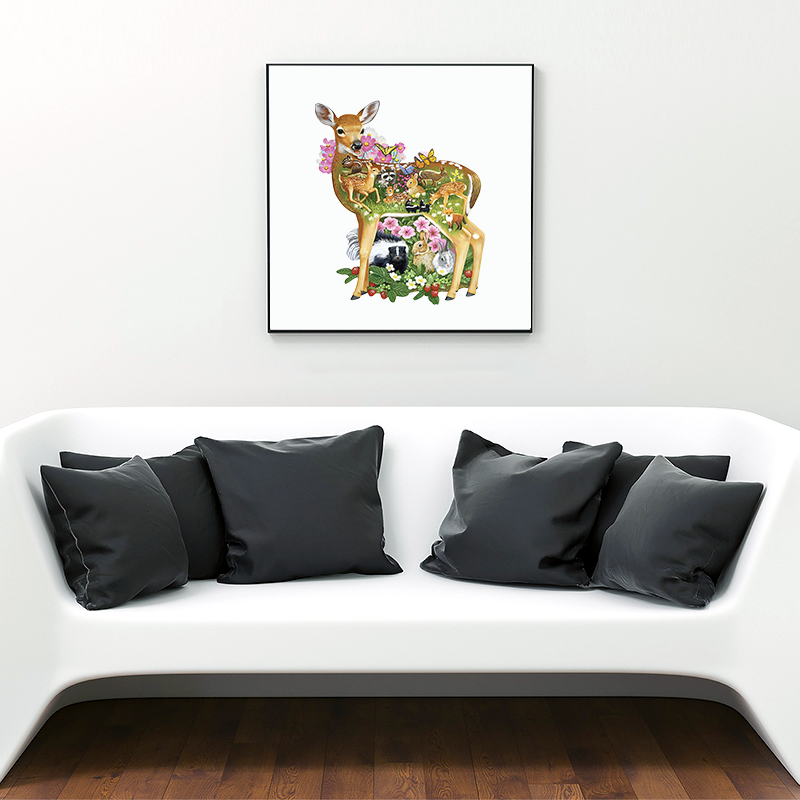 🔥SISTA DAG 80% RABATT-Sika Deer Home Puzzle