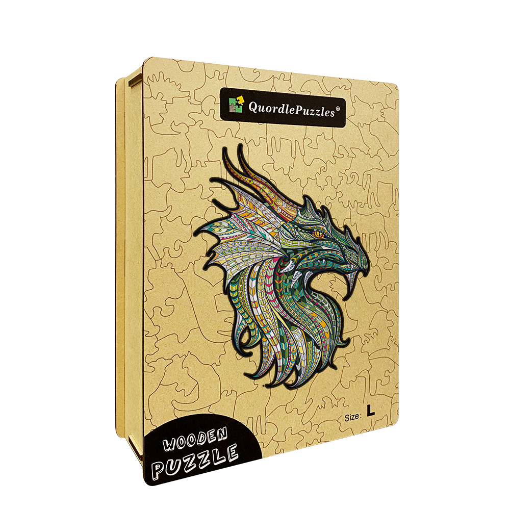 🔥LAST DAY 80% OFF-Green Dragon Head Puzzle