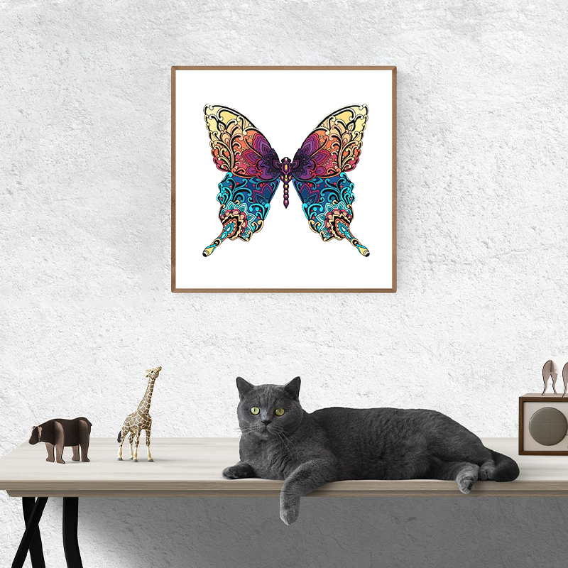 🔥LAST DAY 80% OFF-Colorful butterfly Jigsaw Puzzle