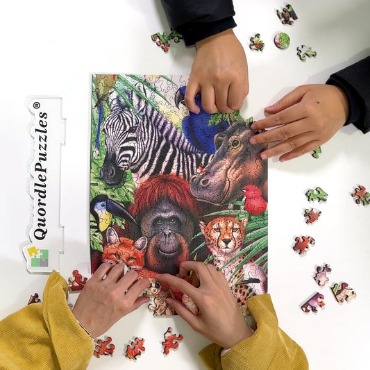 Unleash Your Creativity with Interlocking Wooden Puzzles