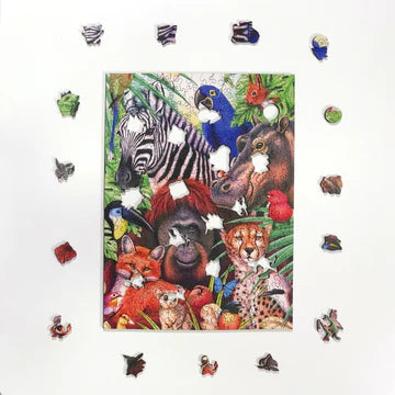 Explore the Animal Kingdom with Animal Planet Wooden Jigsaw Puzzle