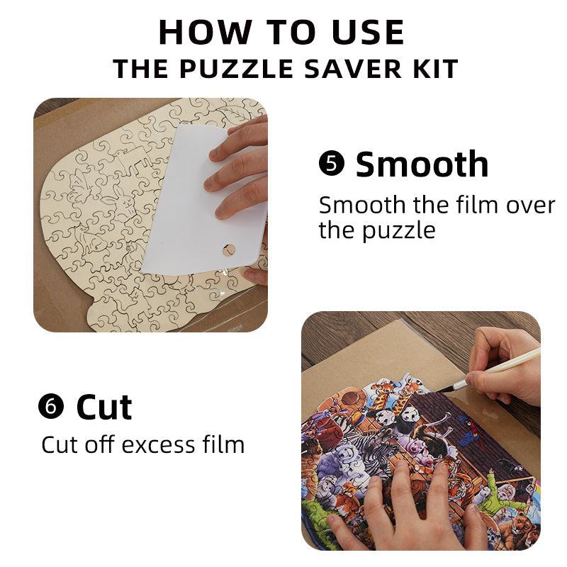 Regalo gratuito - lámina adhesiva para puzzles