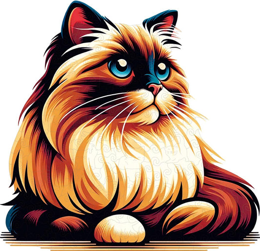 🔥SISTA DAG 92 % RABATT - Färgglad Eagle Head Poster Träpussel