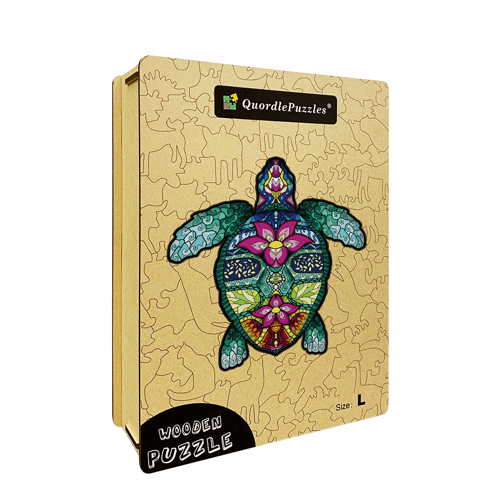 Turtle Sage Wooden Jigsaw Puzzle