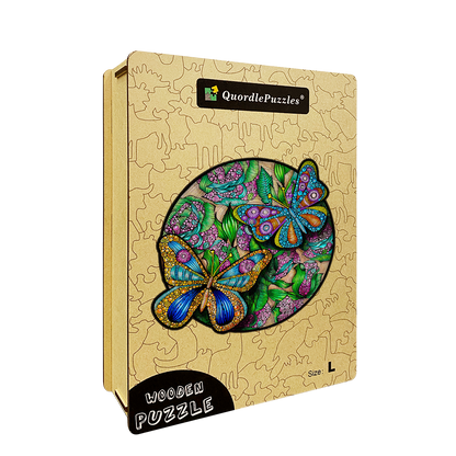 Beautiful Butterfly Wooden Jigsaw Puzzle