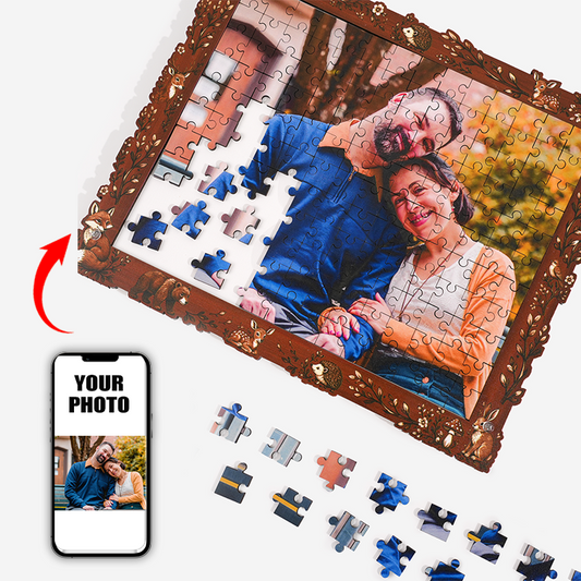 Custom Photo Puzzles+Animal Photo Frame