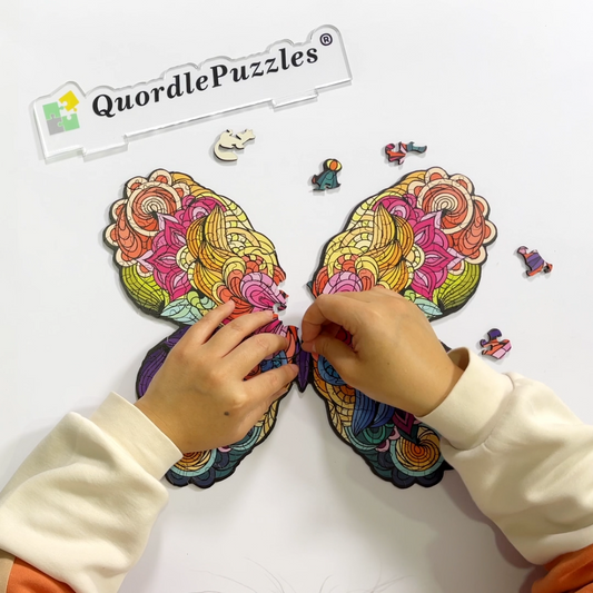 Butterfly Colorful Edition Jigsaw Puzzle