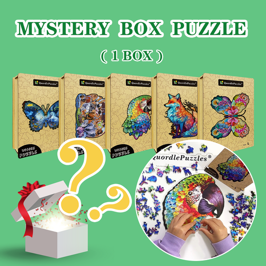 🔥Sista dagen för lägsta pris rea-mystery box pussel - skicka slumpmässigt 1 låda