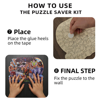 Regalo gratuito - lámina adhesiva para puzzles