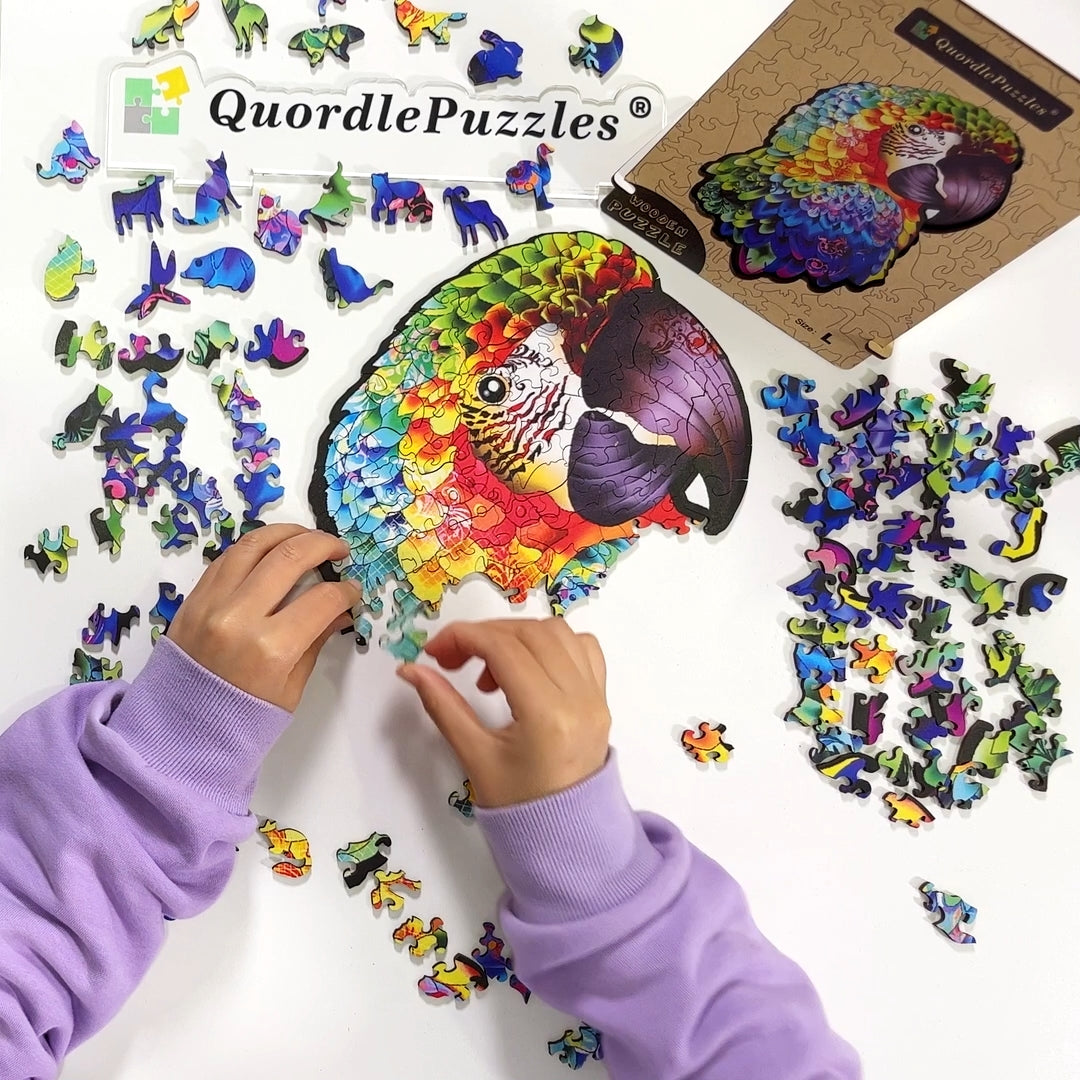 🔥Last Day 80% OFF-Parrot Jigsaw Puzzle