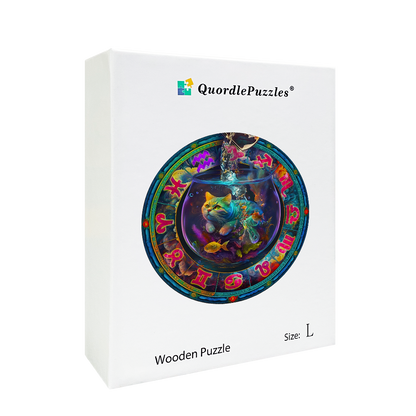Cute colorful cats Wooden Jigsaw Puzzle