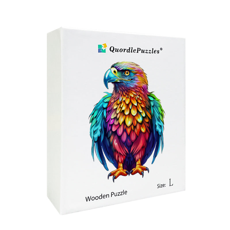 🔥LAST DAY 92% -Noble And Majestic Eagle Wooden Jigsaw Puzzle