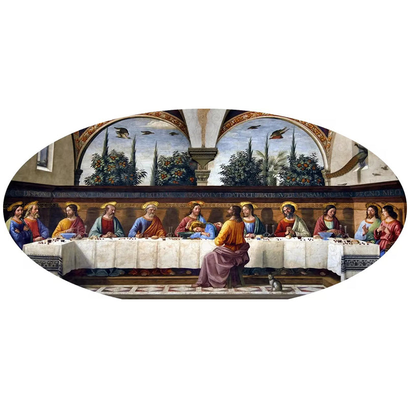 🔥LAST DAY 83% -Last Supper Ghirlandaio Framed Art