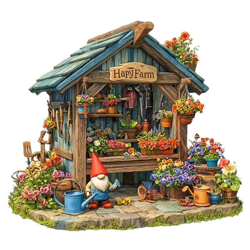 Happy Farm Wooden Jigsaw Puzzle