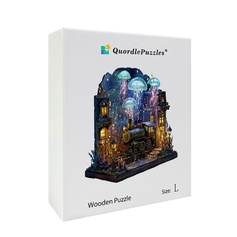 Underwater Platform Wooden Jigsaw Puzzle