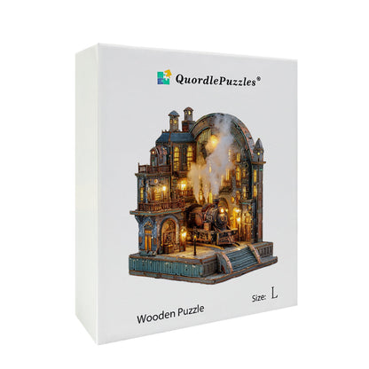Steam Platform Wooden Jigsaw Puzzle