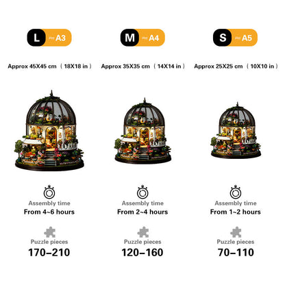 Botanical House Wooden Puzzle