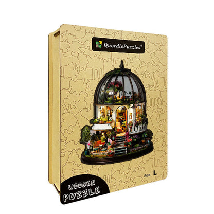 Botanical House Wooden Puzzle