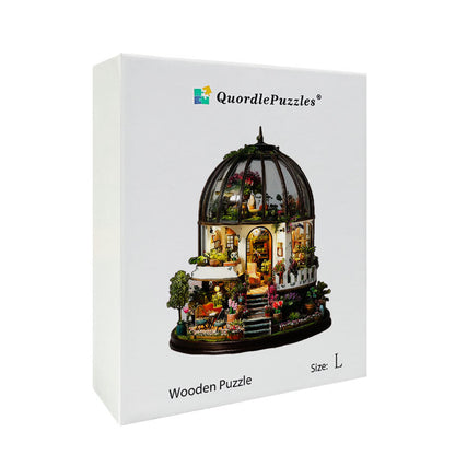 Botanical House Wooden Puzzle