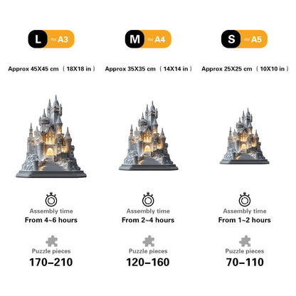 Fantasy Castle Wooden Puzzle