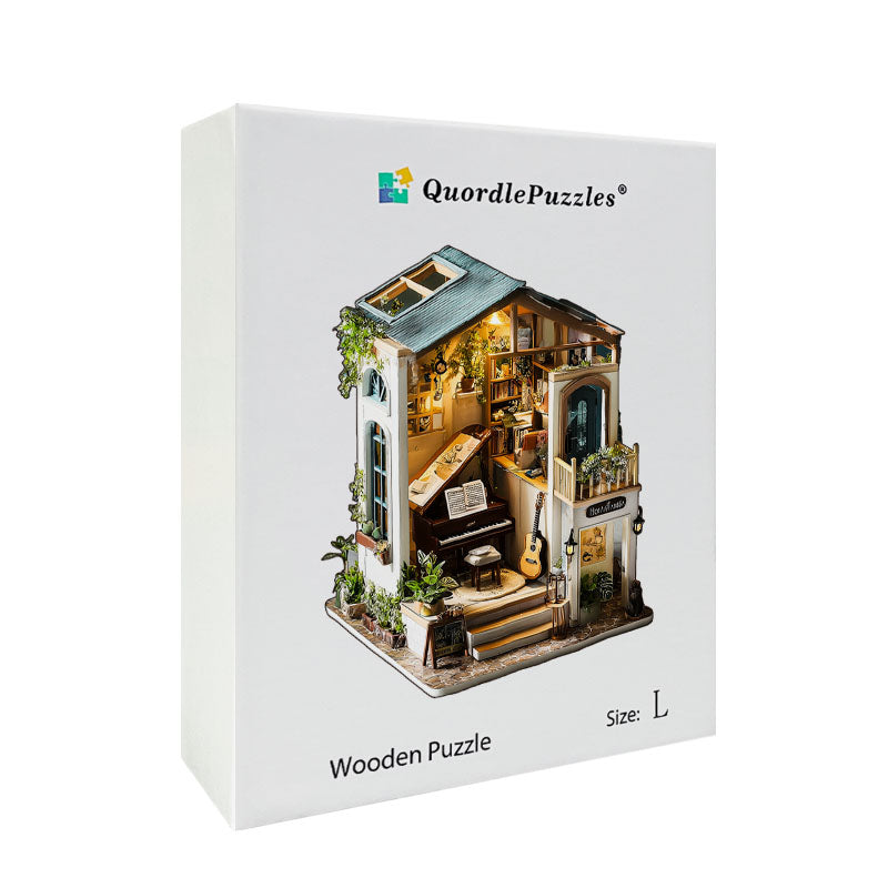 Music Studio Wooden Puzzle