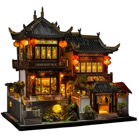Oriental Courtyard Wooden Puzzle