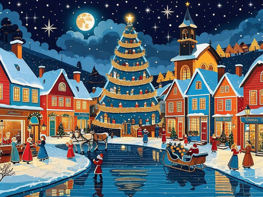 Winter Wonderland Wooden Jigsaw Puzzle