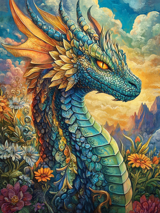 Dragon Fantasy Wooden Jigsaw Puzzle