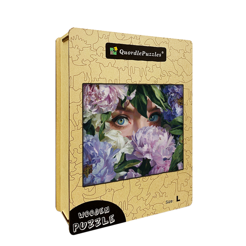 Blossom Gaze Wooden Jigsaw Puzzle