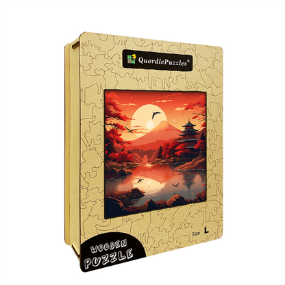 Fuji Serenity Wooden Jigsaw Puzzle