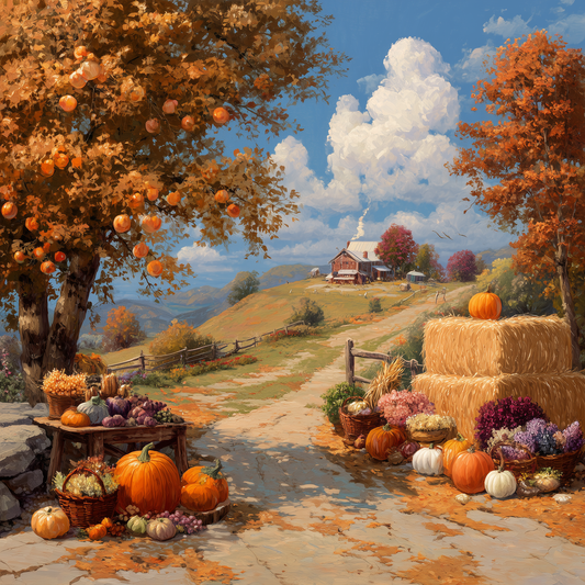 Harvest Hush Autumnal Wooden Jigsaw Puzzle
