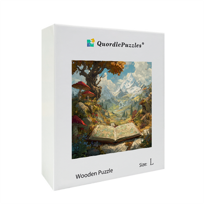Map to Wonder Wooden Jigsaw Puzzle