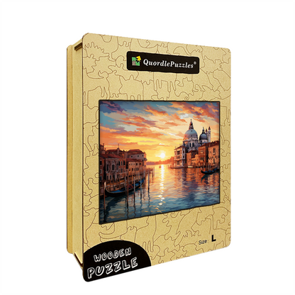 Venice Dusk Wooden Jigsaw Puzzle