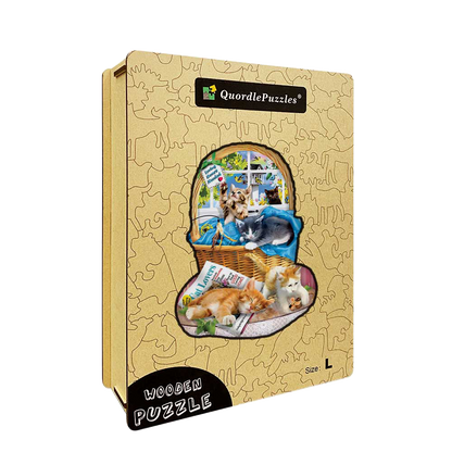 🔥LAST DAY 83% -Special Shaped Wooden Jigsaw Puzzle
