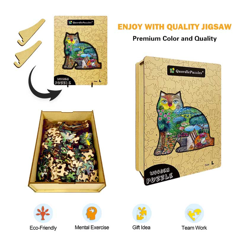 🔥SISTA DAG 83% -Sakura Wooden Jigsaw Puzzle