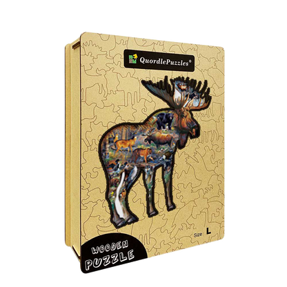 🔥LETZTER TAG 83 % – Walk On The Wild Side Holzpuzzle