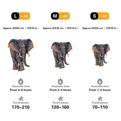 🔥Letzter Tag 80 % RABATT auf Elefanten-Puzzle