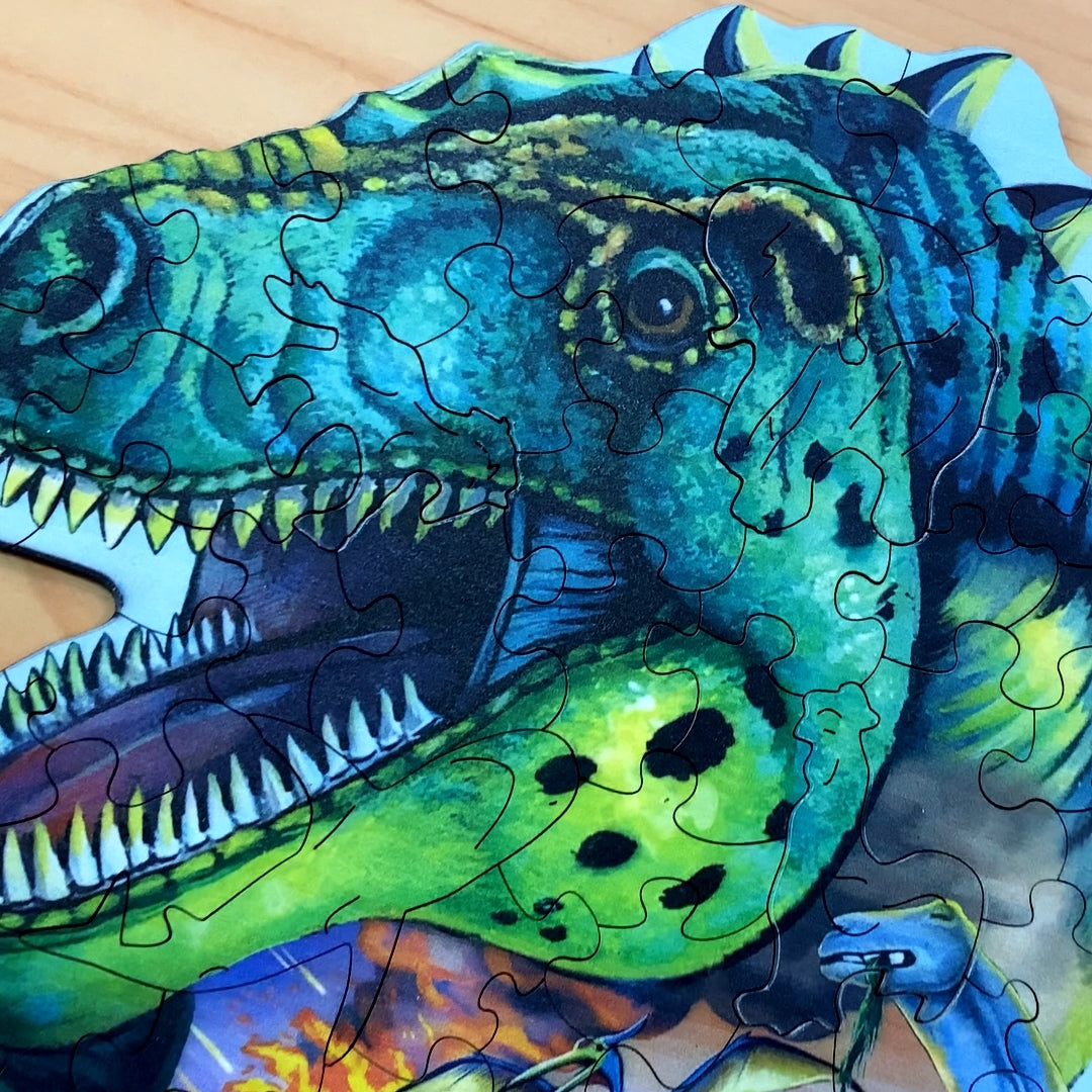 🔥LAST DAY 80% OFF-Dinosaurs and Volcanoes puzzle