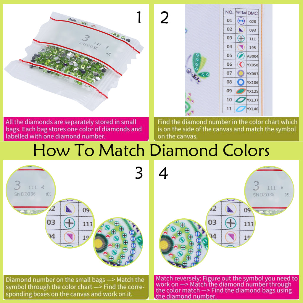 DIY Mandala E Diamond Painting Coasters