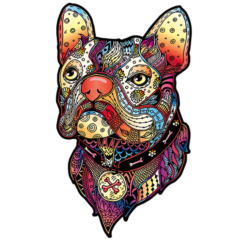 🔥LAST DAY 80% OFF-Colorful French Bulldog Puzzle