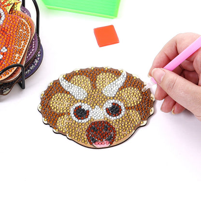 DIY Animal C Diamond Painting Coasters