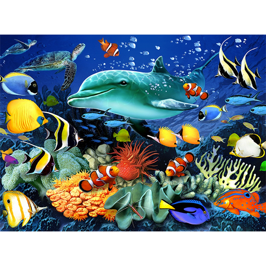 🔥LAST DAY 80% OFF-The underwater world Wooden Puzzle