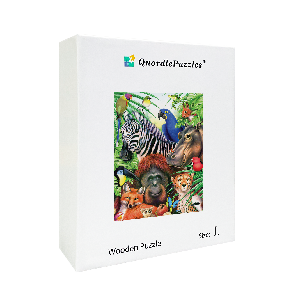 🔥LAST DAY 80% OFF-Animal Planet Jigsaw Puzzle