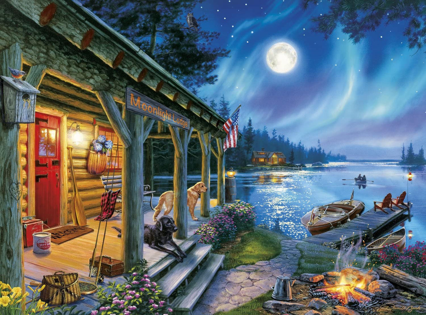🔥Last Day 80% OFF-Moonlight Lodge Puzzle