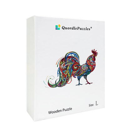 🔥LAST DAY 80% OFF-Colorful Rooster Jigsaw Puzzle