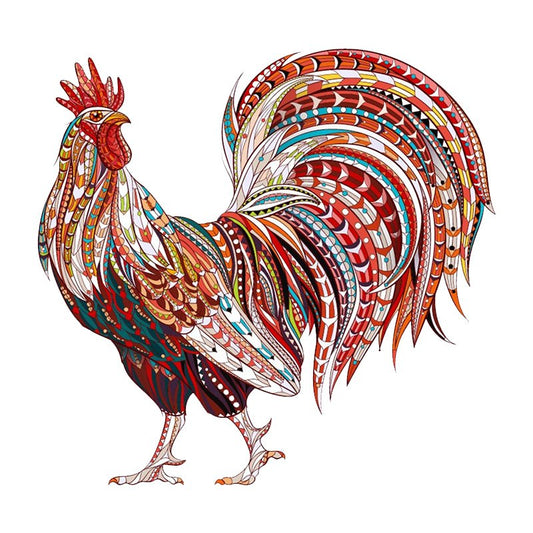 🔥LAST DAY 80% OFF-Red Rooster Jigsaw Puzzle