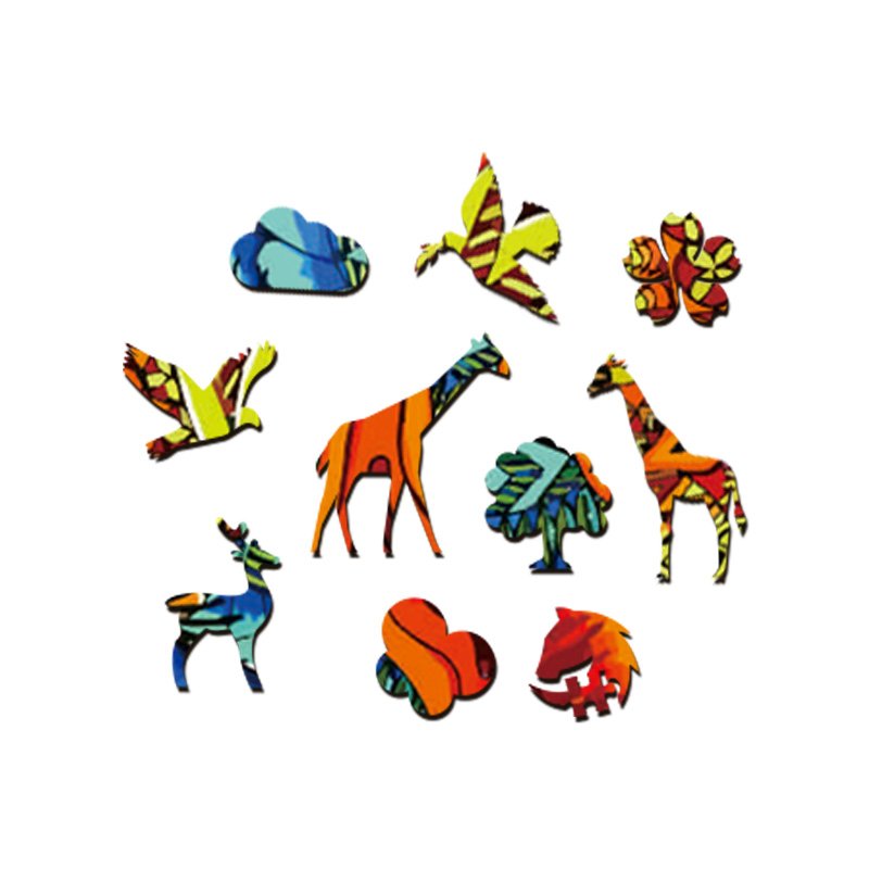 🔥Last Day 82% OFF-Curious Giraffe Jigsaw Puzzle
